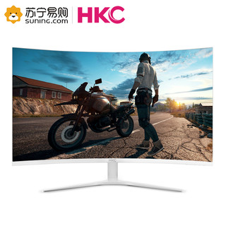 历史低价：HKC 惠科 C325W 31.5英寸 曲面显示器 (1920*1080、1800R)