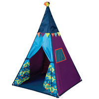 88VIP：B.Toys比乐印第安蓝/红儿童帐篷户外玩乐过家家 3岁+