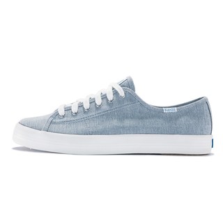 Keds WF59574 女款低帮帆布鞋 蓝色 37