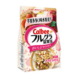 Calbee 卡乐比 水果麦片 苹果风味 700g *3件