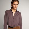 Massimo Dutti 06828561727 女士简约口袋缀扣休闲衬衫