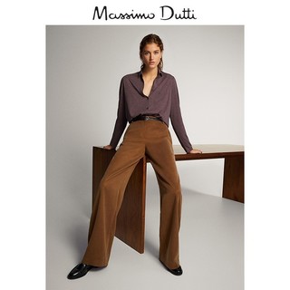 Massimo Dutti 06828561727 女士简约口袋缀扣休闲衬衫