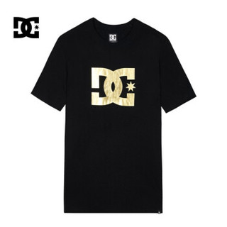 DC SHOES GDYZT03204 男士纯棉LOGO短袖T恤  *3件