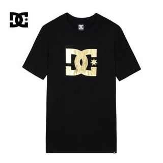 DC SHOES GDYZT03204 男士纯棉LOGO短袖T恤