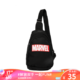 名创优品（MINISO）Marvel漫威 斜挎胸包 黑色