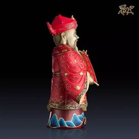 铜师傅 全铜财神摆件 《恭喜发财》家居饰品 铜工艺品