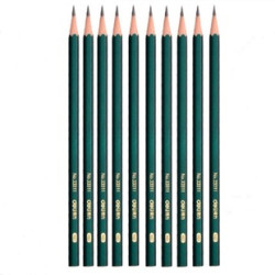 得力hb铅笔12支装送橡皮擦