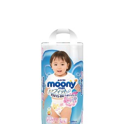 Moony 尤妮佳 女婴儿拉拉裤 XL38片*3