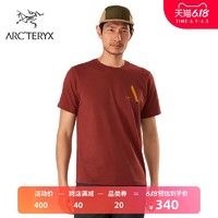 ARC&#x27;TERYX始祖鸟 男子 HIGH CARD  短袖T恤