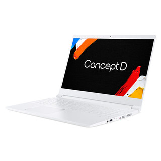 acer 宏碁 ConceptD3 15.6英寸 设计本 白色(酷睿i5-9300H、GTX 1650 4G、16GB、512GB SSD、1080P、IPS、CN315-71-52M0)