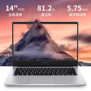 Redmi 红米 RedmiBook系列 RedmiBook 笔记本电脑 (银色、酷睿i5-10210U、8GB、256GB SSD、MX250)