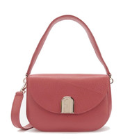 FURLA 芙拉 Ambra Mini 女款真皮马鞍包