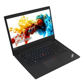 ThinkPad 思考本 E系列 E495 14英寸笔记本电脑(黑色、锐龙R5-2500U、8GB、1TB HDD、核显)