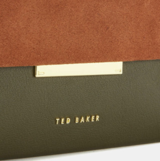 TED BAKER 女士小羊皮拼色斜挎包