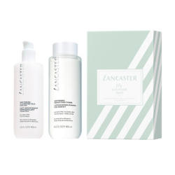 LANCASTER 兰嘉丝汀 柔润洁面卸妆乳套装(爽肤水400ml + 洁面乳400ml)