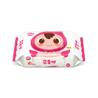 【限时直降】Soondoongi 顺顺儿粉色系列婴儿湿纸巾80片