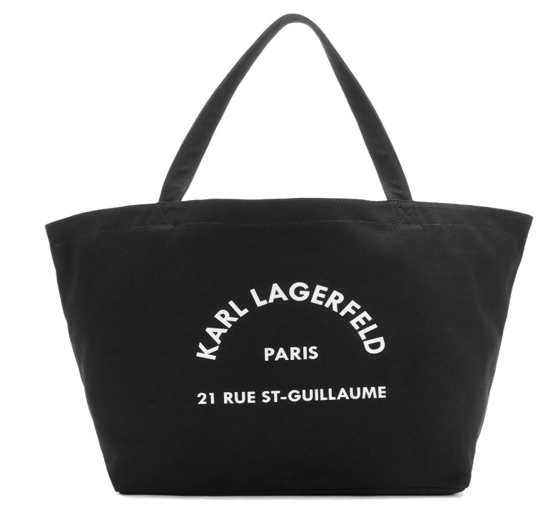 卡尔·拉格斐Karl Lagerfeld 卡尔.拉格斐 K/Rue帆布托特包