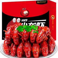 谷源道 鲜京采 麻辣小龙虾 3-5钱/只 单盒700g（净虾385g） 小号 共3盒4.2斤