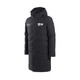  匹克（PEAK）男子连帽羽绒服中长款灰鸭绒保暖防风舒适 DF594007 黑色 X2L+凑单品　