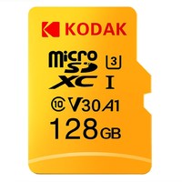 Kodak 柯达 性能级 microSDXC A1 UHS-I U3 TF存储卡 128GB