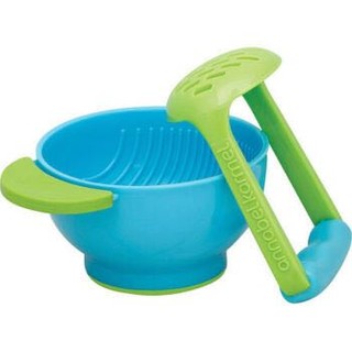 NUK 努克 健康材质 易清洗 不含BPA 土豆泥和自制婴儿辅食盒 研磨碗 研磨器 *8件