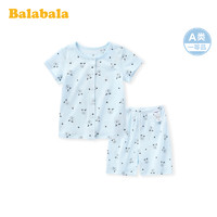 巴拉巴拉 婴儿短袖套装家居服 *3件