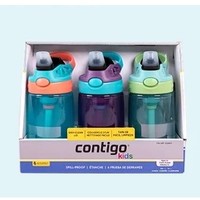 contigo 儿童塑料吸管杯 414ml 3只装