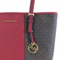 MICHAEL KORS 迈克·科尔斯 Jet Set Travel Center Stripe 女士单肩包