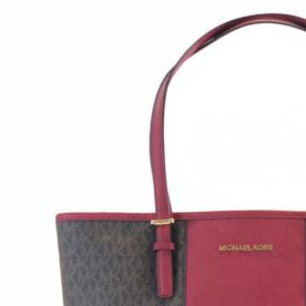 MICHAEL KORS 迈克·科尔斯 Jet Set Travel Center Stripe 女士单肩包