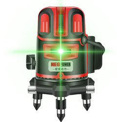 尼奥动力(neopower) 绿光水平仪激光2线 红外线水平尺仪强光打线高精度投线仪标线仪 Y6122 *2件