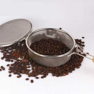 koonan手网烘焙咖啡豆手工家用小型手动烘焙机坚果烤网炒豆网 烘焙手网
