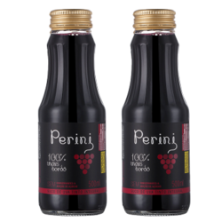 casa perini est.1929 进口NFC波尔多红葡萄汁 500ml*2瓶 *3件