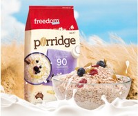 Freedom Foods 澳洲进口原味全麦纯燕麦片即食粗粮代餐健身营养早餐食品 1000g
