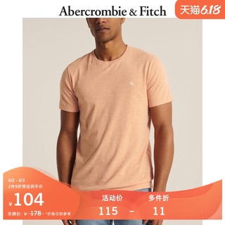 Abercrombie＆Fitch男装 潮流标识款圆领短袖T恤 304357-1 AF