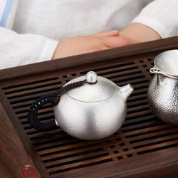 铸荣堂 纯银泡茶壶沏茶壶 LH-032 250ml