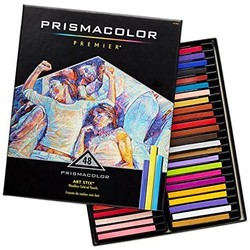 Prismacolor 2165 Premier Art Stix 木质彩色铅笔，48支