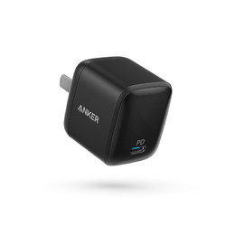 Anker苹果手机PD快充30W GaN充电器USB-C插头ipad平板iphone11x