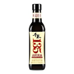 千禾 酱油 高鲜135特级头道生抽酱油 500ml *10件