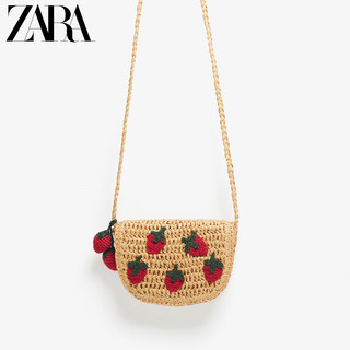 ZARA 新款 童包女童 春夏新品 草莓图案腰包 11117530002