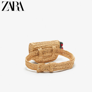 ZARA 新款 童包女童 春夏新品 草莓图案腰包 11117530002