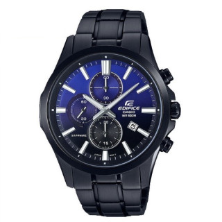 商品casio卡西欧chronograph系列efb660dc2a446mm男士石英手表蓝盘pvd