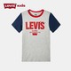 聚划算百亿补贴：Levi's 李维斯 男中大童短袖t恤