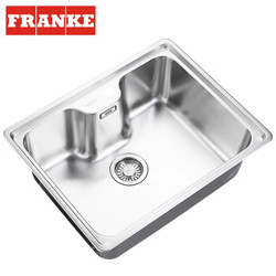 FRANKE 弗兰卡 厨房水槽大单槽304不锈钢龙头套装61*48cm  BCX610-6101A 裸槽