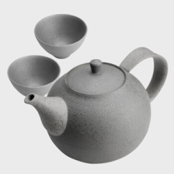 艺术北京 隈研吾《壶》黏土陶器 功夫茶具家用办公室泡茶 壶