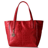 TOMMY HILFIGER Claire Croco 女士单肩包