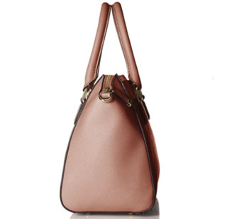 Calvin Klein Saffiano Leather 女士斜挎包 Deep Blush