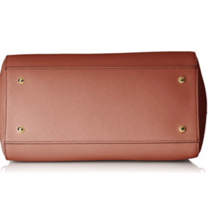 Calvin Klein Saffiano Leather 女士斜挎包 Deep Blush