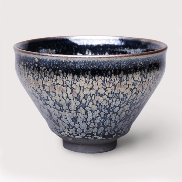 道诣堂李友明作品油滴盏茶杯