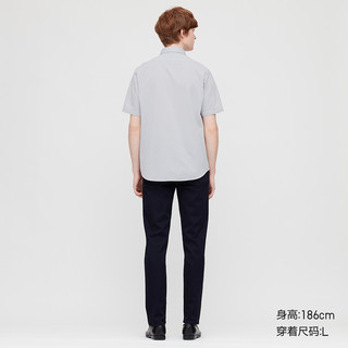 男装 快干易打理针织衬衫(短袖) 429893 优衣库UNIQLO