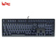 ikbc R300 白光 108键 cherry轴 游戏键盘 有线机械键盘 全尺寸背光机械键盘 黑色 黑轴